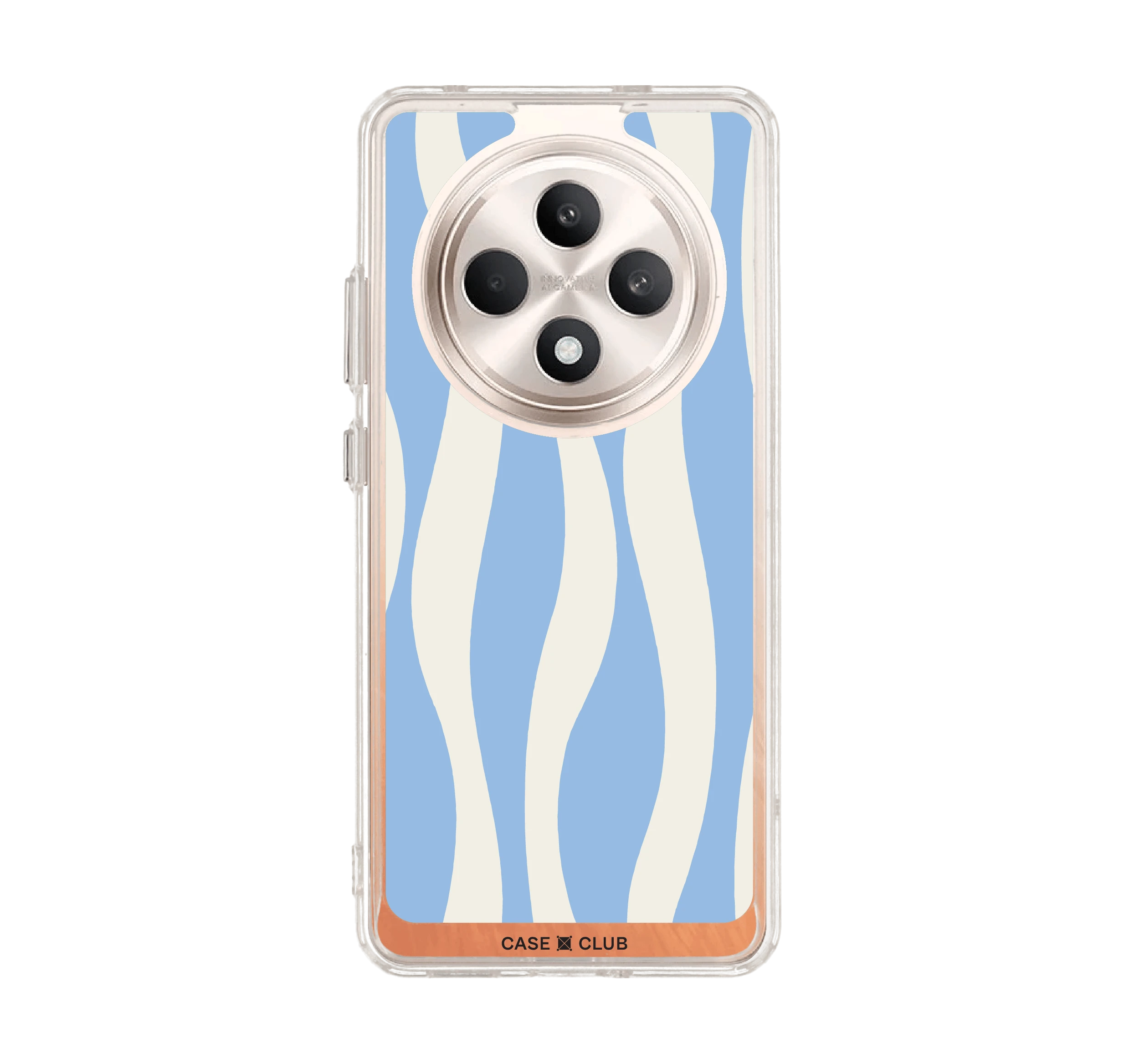 white & blue wavy pattern